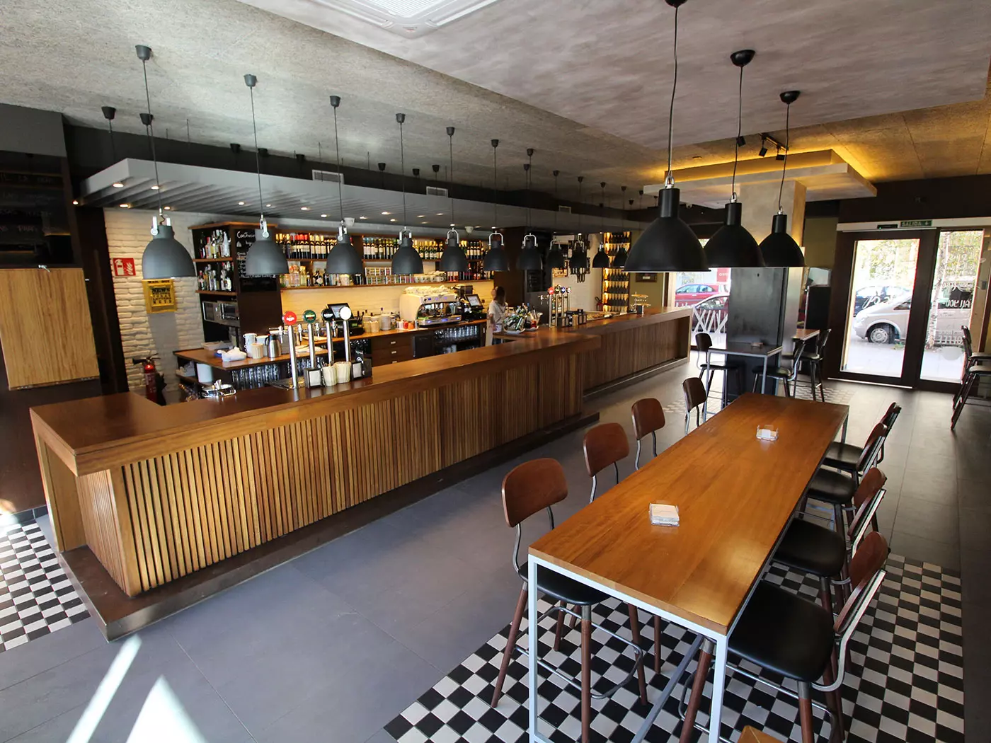 Reforma cafeteria bar vitoria proyecto