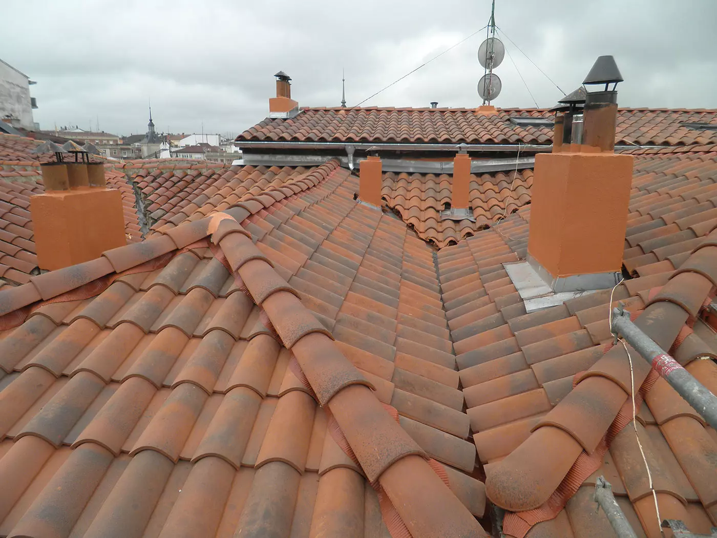 Reforma de tejados en Vitoria proyecto despues
