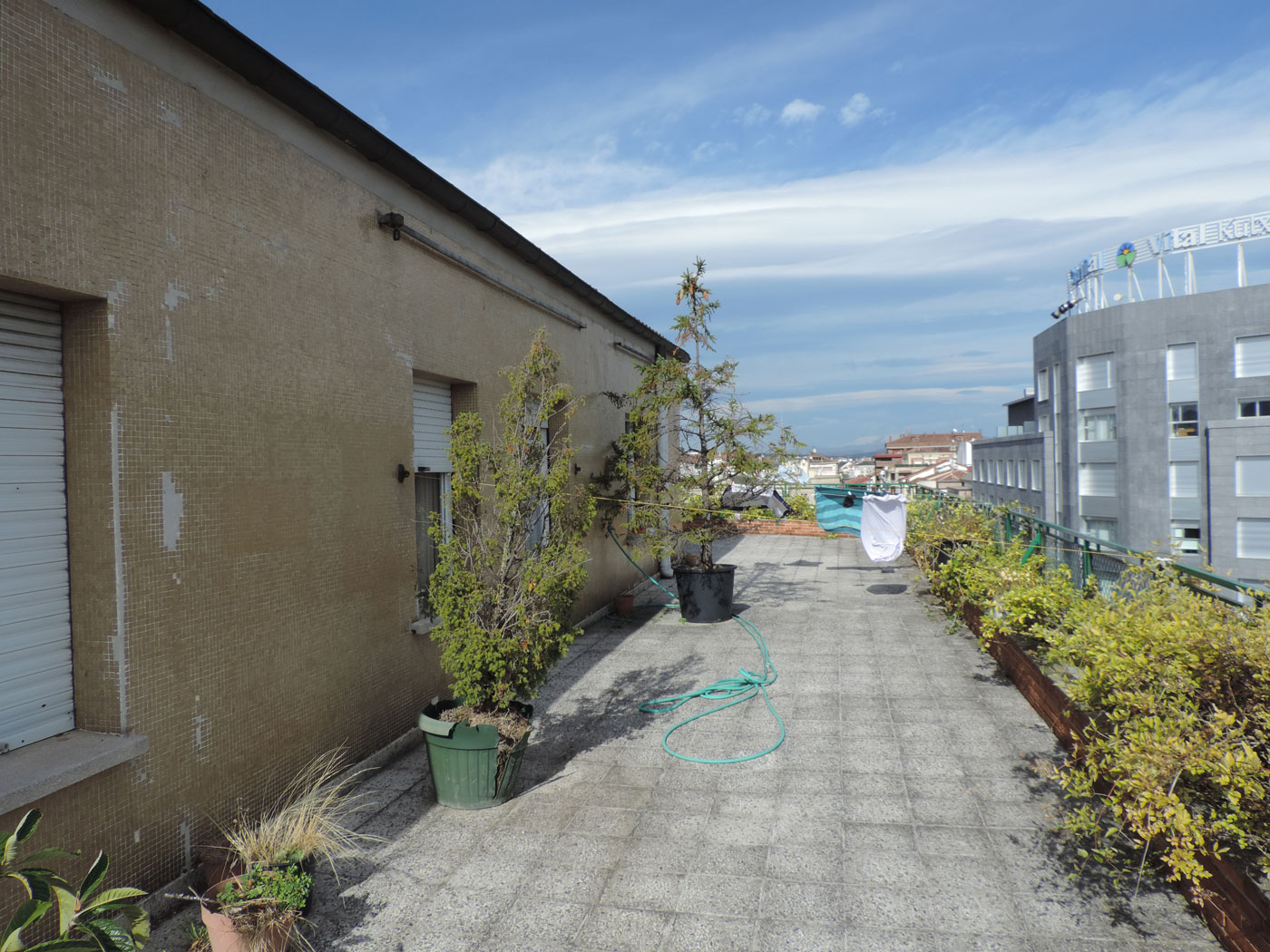 Reforma de terrazas en vitoria proyecto antes