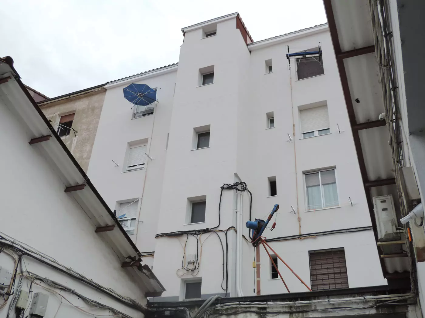 Reforma fachada exterior vitoria despues proyecto