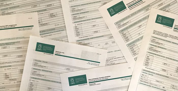 Obtención de licencias para obras y construcciones en Vitoria Gasteiz